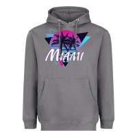Storm miami beach souvenir vintage 80s Heavyweight Hoodie - linhVisuals