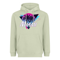 Matcha miami beach souvenir vintage 80s Heavyweight Hoodie - linhVisuals
