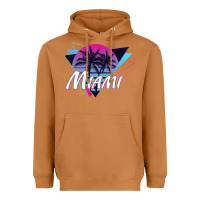 Meerkat miami beach souvenir vintage 80s Heavyweight Hoodie - linhVisuals