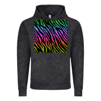 Vintage Black zebra glitter seamless pattern Vintage Hoodie - BundleAndBundleShop