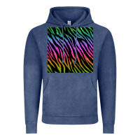 Vintage Denim zebra glitter seamless pattern Vintage Hoodie - BundleAndBundleShop