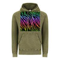 Vintage Olive zebra glitter seamless pattern Vintage Hoodie - BundleAndBundleShop