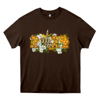 Chocolate Brown 2024 skeleton middle finger new year Heavy Core Tee - CowGirlArtShop