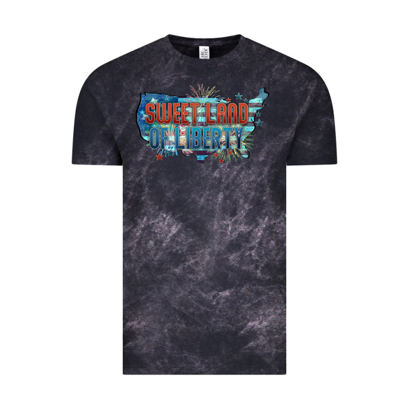 Sweet Land Of Liberty Vintage Tee by FaDigitalArtStudio | Teevron