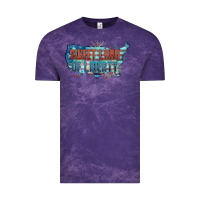 Cloud Purple Sweet land of liberty Vintage Tee - FaDigitalArtStudio