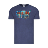 Vintage Denim Sweet land of liberty Vintage Tee - FaDigitalArtStudio