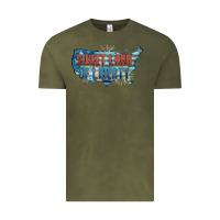 Vintage Olive Sweet land of liberty Vintage Tee - FaDigitalArtStudio