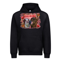 Black valentine heifers Urban Hoodie - RanaPortraitStore