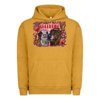 Pigment Peanut Butter valentine heifers Urban Hoodie - RanaPortraitStore