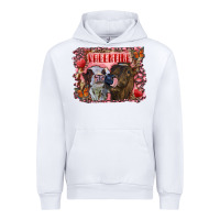 White valentine heifers Urban Hoodie - RanaPortraitStore