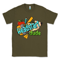 Army Green headstart dude Classic Tee - Jasminsmagicworld