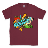 Burgundy headstart dude Classic Tee - Jasminsmagicworld