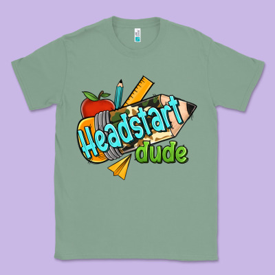 Headstart Dude Classic Tee Designed By Jasminsmagicworld