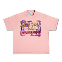 Salmon Mind your own motherhood Mother's Day Urban Heavy Tee - FaDigitalArtStudio
