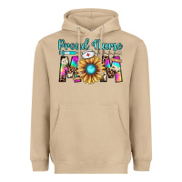 Mushroom proud nurse mom Heavyweight Hoodie - JahusDesignShop