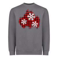 Storm Christmas snowflakes patch Heavyweight Sweatshirt - AdoDesignShop
