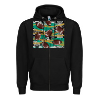 Black western football Zipper Hoodie - AdoDesignShop