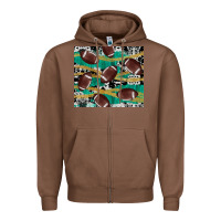 Chestnut western football Zipper Hoodie - AdoDesignShop