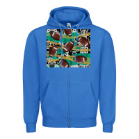 True Royal western football Zipper Hoodie - AdoDesignShop