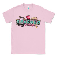 Bubblegum Pink teacher mom Classic Tee - CowGirlArtShop