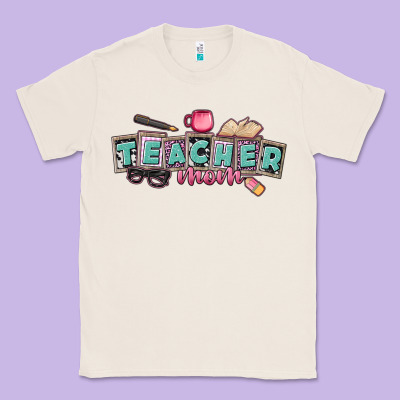Teacher Mom Classic Tee Designed By Cowgirlartshop