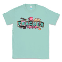 Seafoam teacher mom Classic Tee - CowGirlArtShop