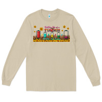 Mushroom battery life of a teacher libbey glass Long Sleeve Tee - BundleAndBundleShop
