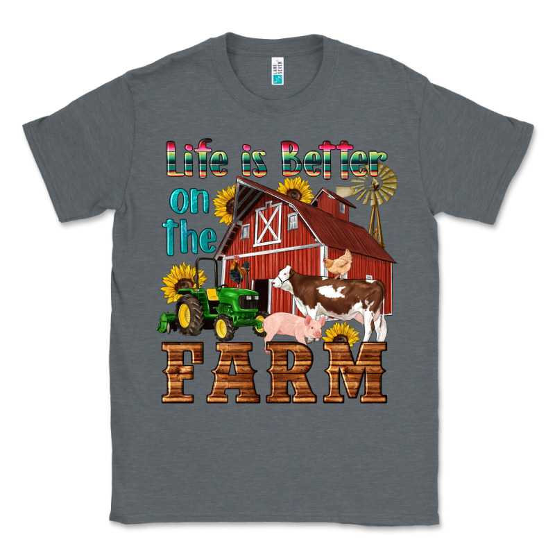 Western Life Is Better On The Farm Classic Tee by Artiststas | Teevron