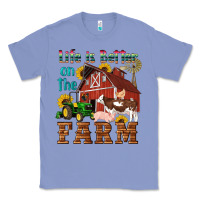 Colony Blue western life is better on the farm Classic Tee - Artiststas