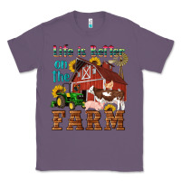 Lavender western life is better on the farm Classic Tee - Artiststas
