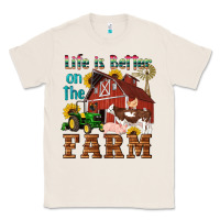 Natural western life is better on the farm Classic Tee - Artiststas