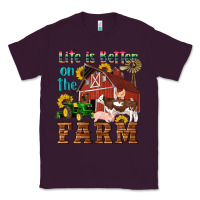 Plum western life is better on the farm Classic Tee - Artiststas
