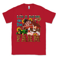 Red western life is better on the farm Classic Tee - Artiststas
