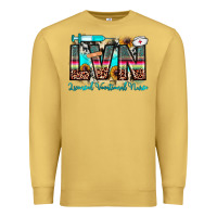Antique Gold lvn licensed vocational nurse Premium Sweatshirt - JahusDesignShop