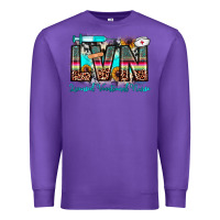 Purple lvn licensed vocational nurse Premium Sweatshirt - JahusDesignShop