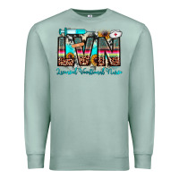 Seafoam lvn licensed vocational nurse Premium Sweatshirt - JahusDesignShop
