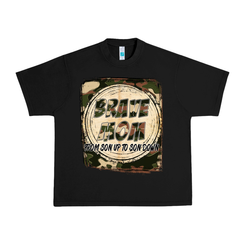 Brave Mom From Son Up To Son Down Mother's Day Urban Heavy Tee by FaDigitalArtStudio | Teevron