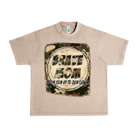 French Oak Brave mom from son up to son down Mother's Day Urban Heavy Tee - FaDigitalArtStudio