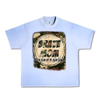 Grape Ice Brave mom from son up to son down Mother's Day Urban Heavy Tee - FaDigitalArtStudio