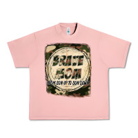 Salmon Brave mom from son up to son down Mother's Day Urban Heavy Tee - FaDigitalArtStudio