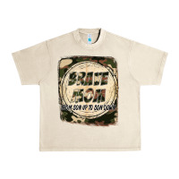Sandshell Brave mom from son up to son down Mother's Day Urban Heavy Tee - FaDigitalArtStudio