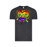 Vintage Black Dad pride Vintage Tee - FaDigitalArtStudio