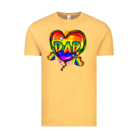 Vintage Mustard Dad pride Vintage Tee - FaDigitalArtStudio