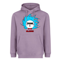 Lavender thing 1 Heavyweight Hoodie - linhVisuals