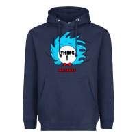 Navy thing 1 Heavyweight Hoodie - linhVisuals