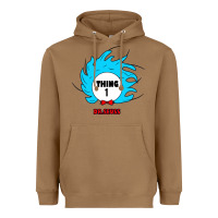 Toasted Coconut thing 1 Heavyweight Hoodie - linhVisuals