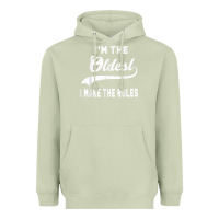 Matcha im the oldest i make the rules siblings family Heavyweight Hoodie - linhVisuals