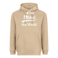 Mushroom im the oldest i make the rules siblings family Heavyweight Hoodie - linhVisuals