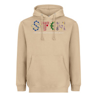 Mushroom stem science Heavyweight Hoodie - linhVisuals