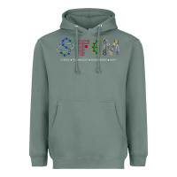 Sage stem science Heavyweight Hoodie - linhVisuals